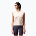Dámske cyklistické tričko Endura Loop Tech Tank W light sand
