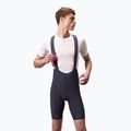 Pánske cyklistické šortky Endura Loop Bibshort carbon grey