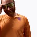 Pánske cyklistické tričko longsleeve Endura Singletrack Print end orange 4
