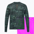 Pánske cyklistické tričko longsleeve Endura Singletrack Print carbon grey 2