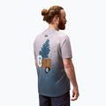 Pánsky cyklistický dres Endura Singletrack Print titanium 3