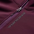 Pánska cyklistická mikina Endura Loop Ride L/S Jersey black cherry 9