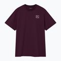 Cyklistický dres Endura Stacked Logo Graphic Tee black cherry