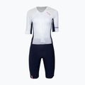 Dámska triatlonová kombinéza HUUB Anemoi 3 SUB22 white/navy/pink