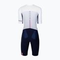 Dámska triatlonová kombinéza HUUB Anemoi 3 SUB22 white/navy/pink 2