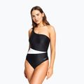 Dámske jednodielne plavky Zoggs Lattice One Shoulder blue / white 8