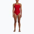 Dámske jednodielne plavky Nike Solid Racerback university red 2