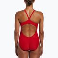 Dámske jednodielne plavky Nike Solid Racerback university red 3