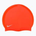 Detská plavecká čiapka Nike Solid Silicone oranžová TESS0106-618