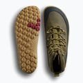 Pánske barefoot topánky Vivobarefoot Tracker Leather dark olive 6
