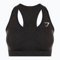 Gymshark Vital Seamless športová čierna/marl fitness podprsenka 5