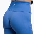 Dámske tréningové legíny Gymshark Energy Seamless Crop blue 4