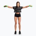 Dámsky tréningový top Gymshark Zone Graphic Crop black/lime 2