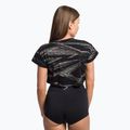 Dámsky tréningový top Gymshark Zone Graphic Crop black/lime 3