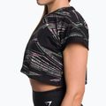 Dámsky tréningový top Gymshark Zone Graphic Crop black/lime 4