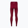 Dámske legíny Gymshark Training Full Lenght burgundy/white 6