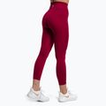 Dámske legíny Gymshark Training Full Lenght burgundy/white 3