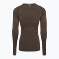 Dámsky tréningový top s dlhým rukávom Gymshark Vital Seamless Top brown/white 7