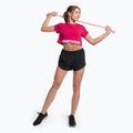 Dámske tričko Gymshark Training Fraction Crop Top lava pink 2