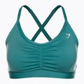 Gymshark Ruched Training Športová podprsenka fauna teal fitness 5