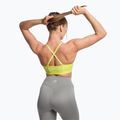 Gymshark Ruched Training Športové glitch žltá fitness podprsenka 3