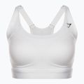 Gymshark Racer Back Training Športová fitness podprsenka biela 6