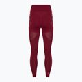 Dámske tréningové legíny Gymshark Pulse burgundy red 7