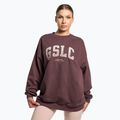 Dámska tréningová mikina Gymshark Gfx Gslc Oversized brown