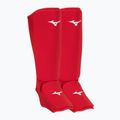 Mizuno Instep červené chrániče holennej kosti a chodidla 23EHA05062