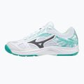 Dámska tenisová obuv Mizuno Break Shot 3 AC bielo-zelená 61GA212623 10