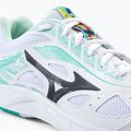Dámska tenisová obuv Mizuno Break Shot 3 AC bielo-zelená 61GA212623 8
