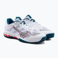 Pánska tenisová obuv Mizuno Wave Exceed Light CC biela 61GC2223 5