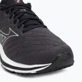 Pánske bežecké topánky Mizuno Wave Inspire 18 D black/silver/ebony 7