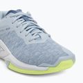Dámske hádzanárske topánky Mizuno Wave Stealth Neo heather/white/neo lime 7