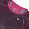 Dámske bežecké tričko Mizuno Aero Tee gape wine 3