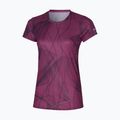 Dámske bežecké tričko Mizuno Graphic Tee magenta haze