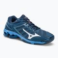 Pánska volejbalová obuv Mizuno Wave Voltage tmavomodrá V1GA21621