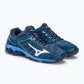 Pánska volejbalová obuv Mizuno Wave Voltage tmavomodrá V1GA21621 4