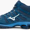 Pánska volejbalová obuv Mizuno Wave Voltage Mid tmavomodro-modrá V1GA216521 12