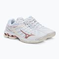 Dámska volejbalová obuv Mizuno Wave Voltage biela V1GC21636 4