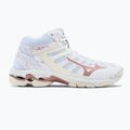 Dámska volejbalová obuv Mizuno Wave Voltage Mid biela V1GC216536 2
