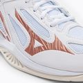 Dámska volejbalová obuv Mizuno Thunder Blade 3 Mid biela V1GC217536 7