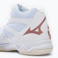 Dámska volejbalová obuv Mizuno Thunder Blade 3 Mid biela V1GC217536 11