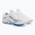 Pánska volejbalová obuv Mizuno Wave Lightning Z7 undyed white/moonlit ocean/peace blue 5