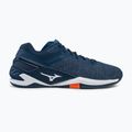 Pánska hádzanárska obuv Mizuno Wave Stealth Neo tmavomodrá X1GA221 2