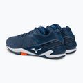 Pánska hádzanárska obuv Mizuno Wave Stealth Neo tmavomodrá X1GA221 3