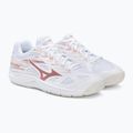 Detská hádzanárska obuv Mizuno Stealth Star C biela X1GC217K36 4