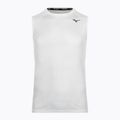 Pánske bežecké tričko Mizuno Two Loop 88 Tank white 32GAA00502