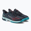 Pánska tenisová obuv Mizuno Wave Exceed Tour 5 CC collegiate blue/soleil/tanager turquoise 4
