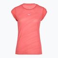 Dámske bežecké tričko Mizuno Aero Tee sunkissed coral